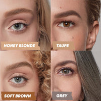 Thumbnail for Kosas Brow Pop - Longwear Eyebrow Makeup, Dual-Sided Defining Pencil with Castor Oil for Soft, Natural Look of Real Hair - Taupe