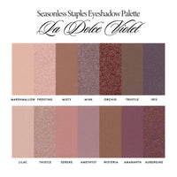 Thumbnail for LAURA GELLER NEW YORK Seasonless Staples 14 Multi-Finish Eyeshadows - La Dolce Violet