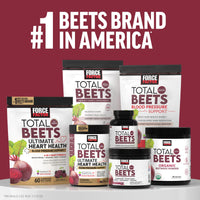 Thumbnail for Force Factor Total Beets Organic Beetroot Powder Superfood to Boost Daily Nutrition, USDA Organic, Vegan, Gluten-Free, and Non-GMO Beet Supplement, Unflavored, 90 Servings