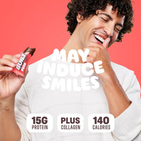 Thumbnail for BUILT Bar Puff Protein Bars - Strawberries 'N Cream - 15g Protein Snack Bars with Collagen - Calorie Conscious & Gluten Free - 12 Count