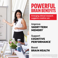 Thumbnail for Force Factor Creatine Monohydrate Powder, 5g Micronized Dose to Support Muscle Growth, Strength, Recovery, Cognitive Health & Memory, Unflavored, 200 Servings