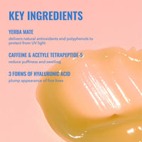 Thumbnail for Good Molecules Yerba Mate Wake Up Eye Gel - Hydrating Under Eye Gel Cream with Hyaluronic Acid and Caffeine - Target Dark Circles and Puffiness - Skin Care for Face