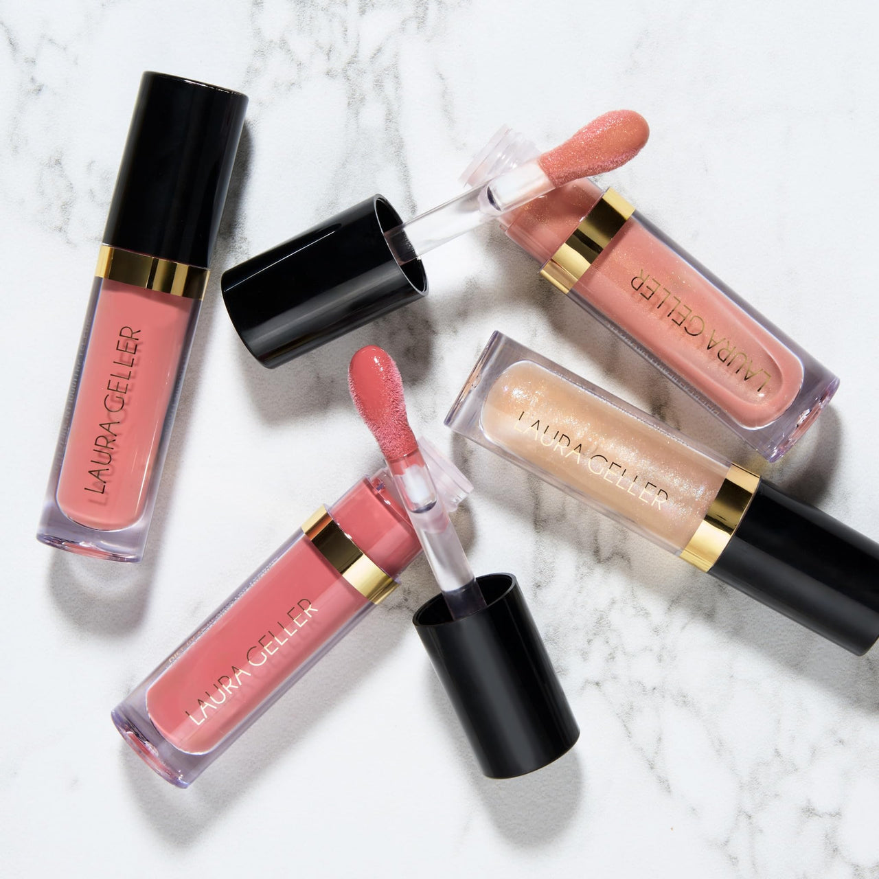 LAURA GELLER NEW YORK Jelly Balm Nourishing Lip Oil Serum | Hydrating Lip Boost Treatment Moisturizing Lip Repair | Soothe Dry Chapped Lips| Pink Out Loud