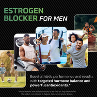 Thumbnail for DIM Supplement for Men 300mg | Estrogen Blocker & Aromatase Inhibitor | Extra Strength Men’s Hormone Balance & Fitness Booster with Diindolylmethane Plus CDG & Broccoli Floret | Gluten-Free | 60 Ct