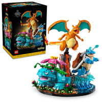 Thumbnail for LEGO Pokémon Venusaur, Charizard and Blastoise - Building Set for Adults, Ages 18+ - Collectible Pokémon Figures - Gift Idea for Men & Women - 72153