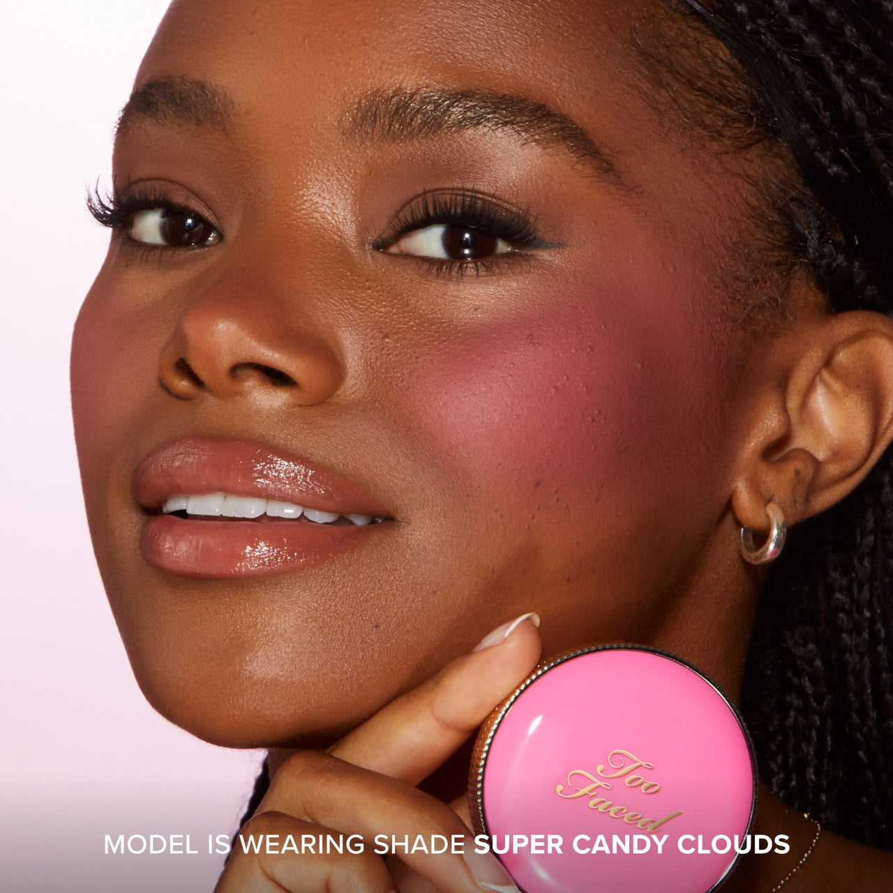 Too Faced Cloud Crush Blush | Buildable, Blendable, High Pigment Color, Vegan + Cruelty Free, 0.17 oz, Head in the Clouds