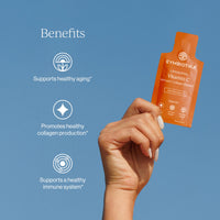 Thumbnail for CYMBIOTIKA Liposomal Vitamin C Supplement, Immune Health, Skin Health, Healthy Aging, Enhanced Absorption, Gluten Free, Soy Free, Plant-Based, Orange Vanilla Flavor, 28 x 15 mL Liquid Packets