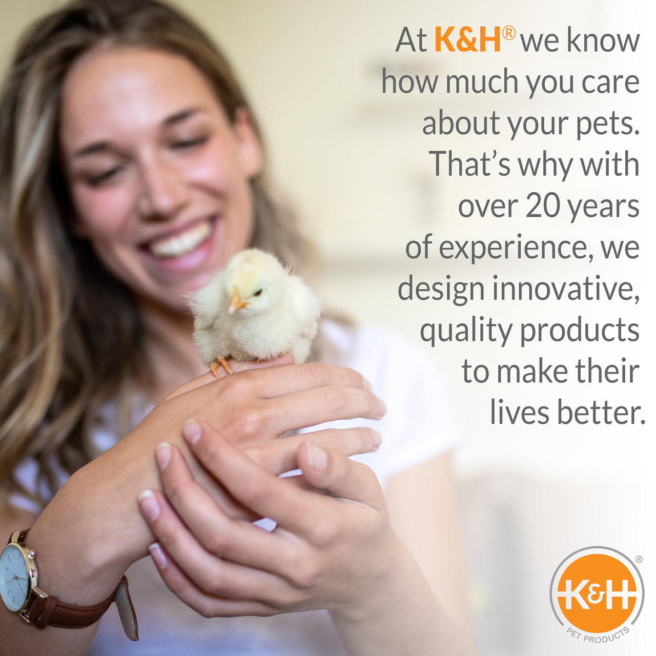 K&H Pet Products Poultry Waterer 2.5gal. (Unheated) Blue - No Roost Top & Non-Spill Refill