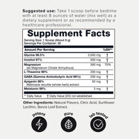 Thumbnail for Dreem - 4,500mg Apigenin & Glycine Sleep Stack with 98% Apigenin, 98.5% Glycine, Magnesium - Third Party Tested Ingredients by TQ - Lemongrass Flavor - 9.56 oz