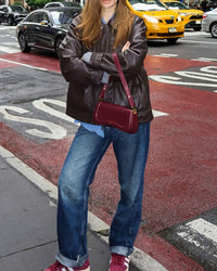 Thumbnail for JW PEI Women's Joy Shoulder Bag (Deep Claret, Small)