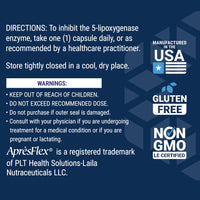 Thumbnail for Life Extension 5-LOX Inhibitor with AprèsFlex®, 100 mg, standardized Boswellia serrata Extract, Promotes Joint, Cell & arterial Health, Gluten-Free, Non-GMO, Vegetarian, 60 Capsules