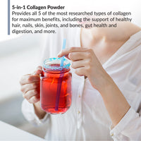 Thumbnail for BioTrust Ageless Multi Collagen 5-in-1 Protein Powder (Fruit Punch) BlenderBottle Bundle