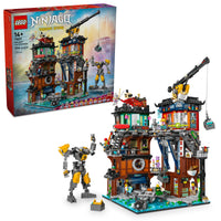 Thumbnail for LEGO NINJAGO City Workshops Building Toy - Ninja Set for Boys & Girls, Ages 14+ - Gift for Teens - Includes 10 Minifigures and a Mech - for Play and Display - 71837