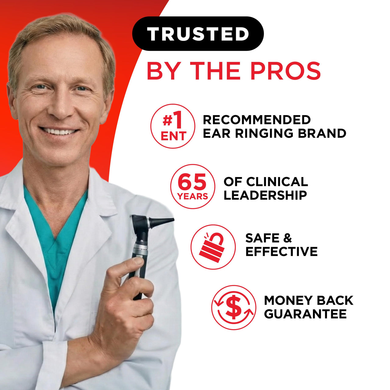 Lipo Flavonoid Ear Ringing - Doctor-Recommended for Ringing Ears – Clinically Proven Lemon Bioflavonoid Complex with Vitamins C, B1, B2, B6, B12, & Calcium - 100 Caplets
