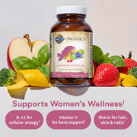 Thumbnail for Garden of Life Multivitamin for Women 40 Plus, Organics Womens Vitamins, Hormone & Breast Health Support Blend, Vegan, 120 Tablets