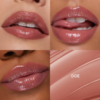 Thumbnail for ColourPop So Juicy Plumping Lip Gloss Balm - Hydrating Lip Gloss & Balm Hybrid with Peptides - Non-Sticky Formula - Visibly Plumps Lips & Delivers Buildable Color - Doe (0.07 oz)