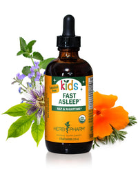 Thumbnail for Herb Pharm Kids Fast Asleep™: Sleep Support Herbal Extract, Sugar-Free, Alcohol-Free, Herbal Supplement for Kids, Nap & Nighttime Support, Non-Bitter, Up to ~528 Servings Per Bottle, 4 oz*