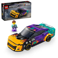 Thumbnail for LEGO Speed Champions NASCAR Next Gen Chevrolet Camaro ZL1, Model Racecar Building Set, NASCAR Collectible Racing Toy for Kids Ages 9 and Up, 76935