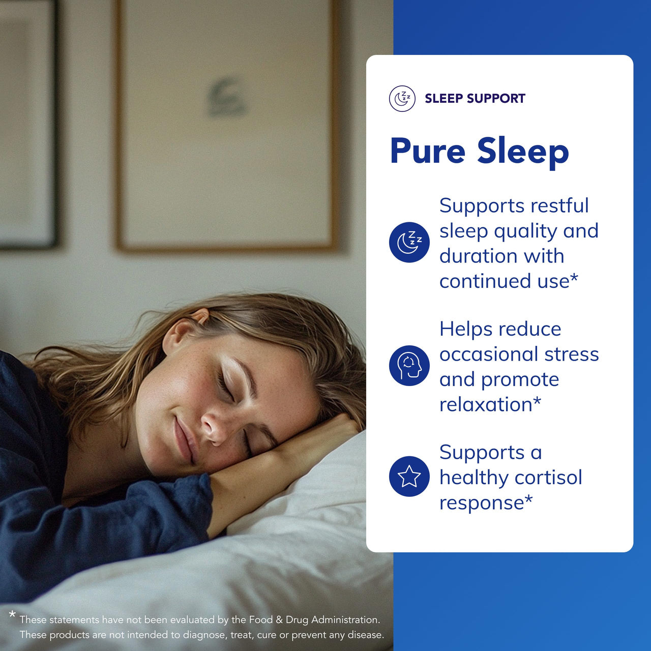 Pure Encapsulations Pure Sleep – Melatonin-Free Calming Sleep Supplement for Relaxation Support*- Ashwagandha, Saffron & Valerian – Gluten-Free, Hypoallergenic, Non-GMO – 60 Count (30 Servings)