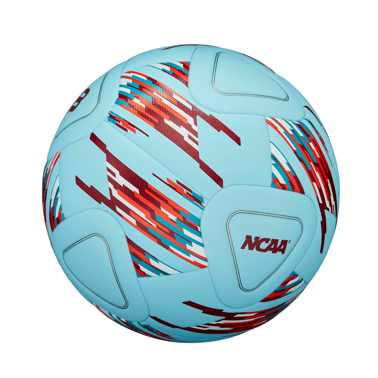 WILSON NCAA Vanquish Soccer Ball - Size 4, Blue/Red/White