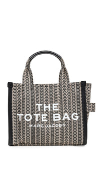 Thumbnail for Marc Jacobs Women's The Monogram Small Tote, Beige Multi, One Size