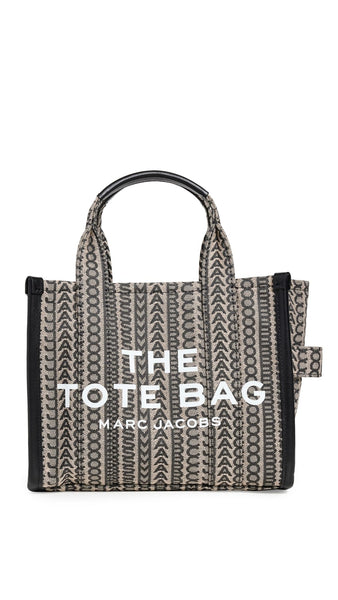 Marc Jacobs Women's The Monogram Small Tote, Beige Multi, One Size