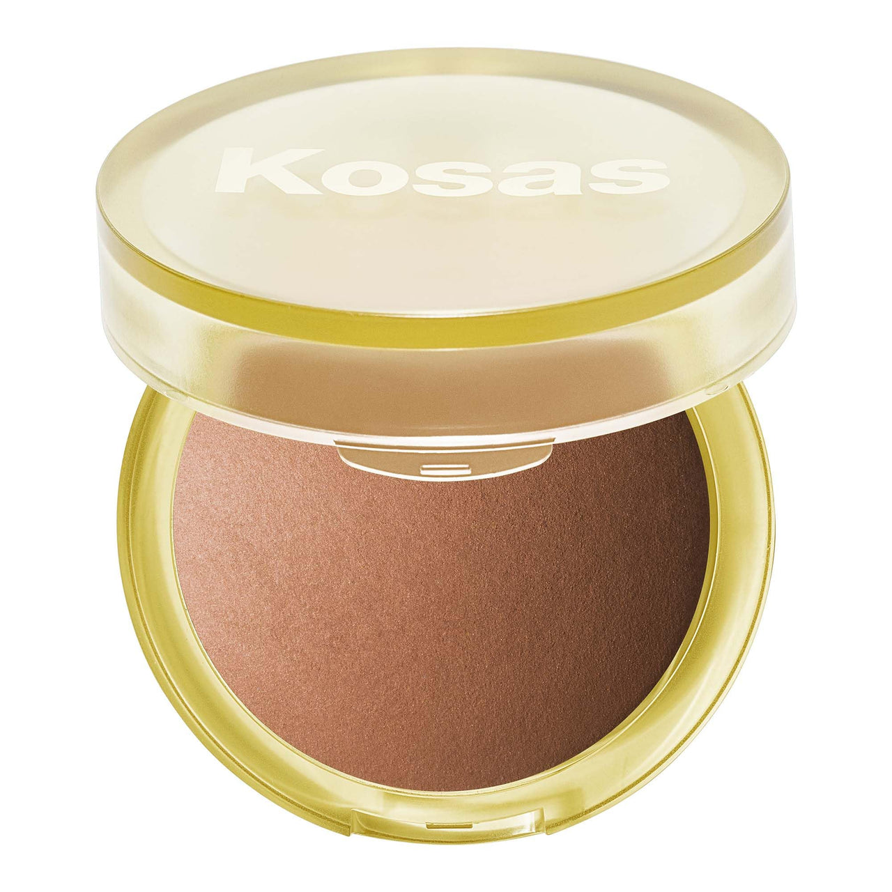 Kosas Sun Show Glowy Warmth Baked Bronzer - Contouring Powder for Cheekbones, Nose & Jawline - Enriched with Concentrated Fatty Acids - Talc-Free, Vegan & Hypoallergenic - Escape