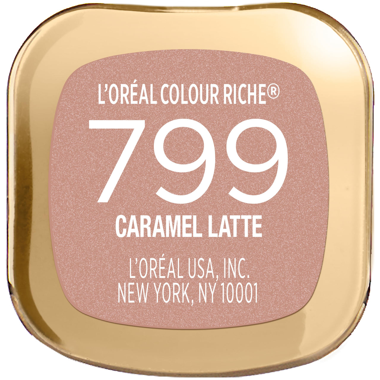 L’Oréal Paris Colour Riche Original Creamy, Hydrating Satin Lipstick with Argan Oil and Vitamin E, Caramel Latte , 1 Count