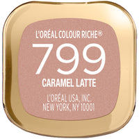 Thumbnail for L’Oréal Paris Colour Riche Original Creamy, Hydrating Satin Lipstick with Argan Oil and Vitamin E, Caramel Latte , 1 Count