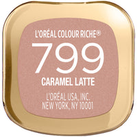 Thumbnail for L'Oreal Paris Colour Riche Original Creamy, Hydrating Satin Lipstick with Argan Oil and Vitamin E, Caramel Latte , 1 Count