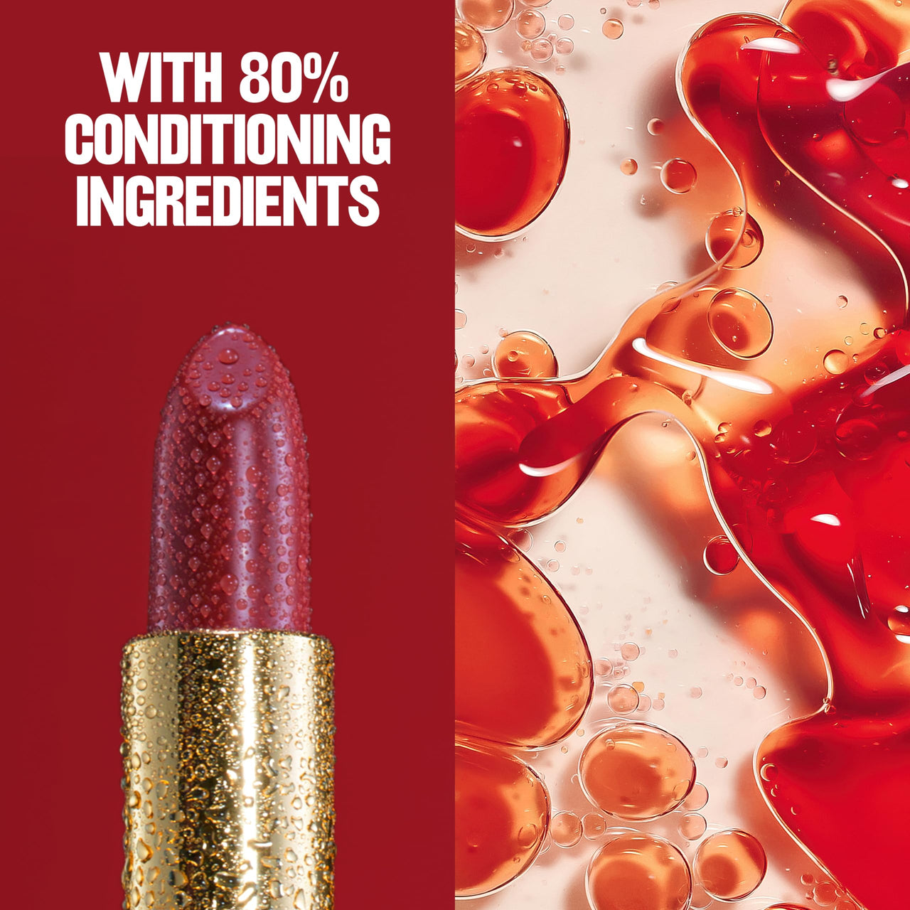 Revlon Super Lustrous Lipstick, Creamy Formula For Soft, Fuller-Looking Lips, Moisturized Feel, 641 Spicy Cinnamon, 0.15 oz