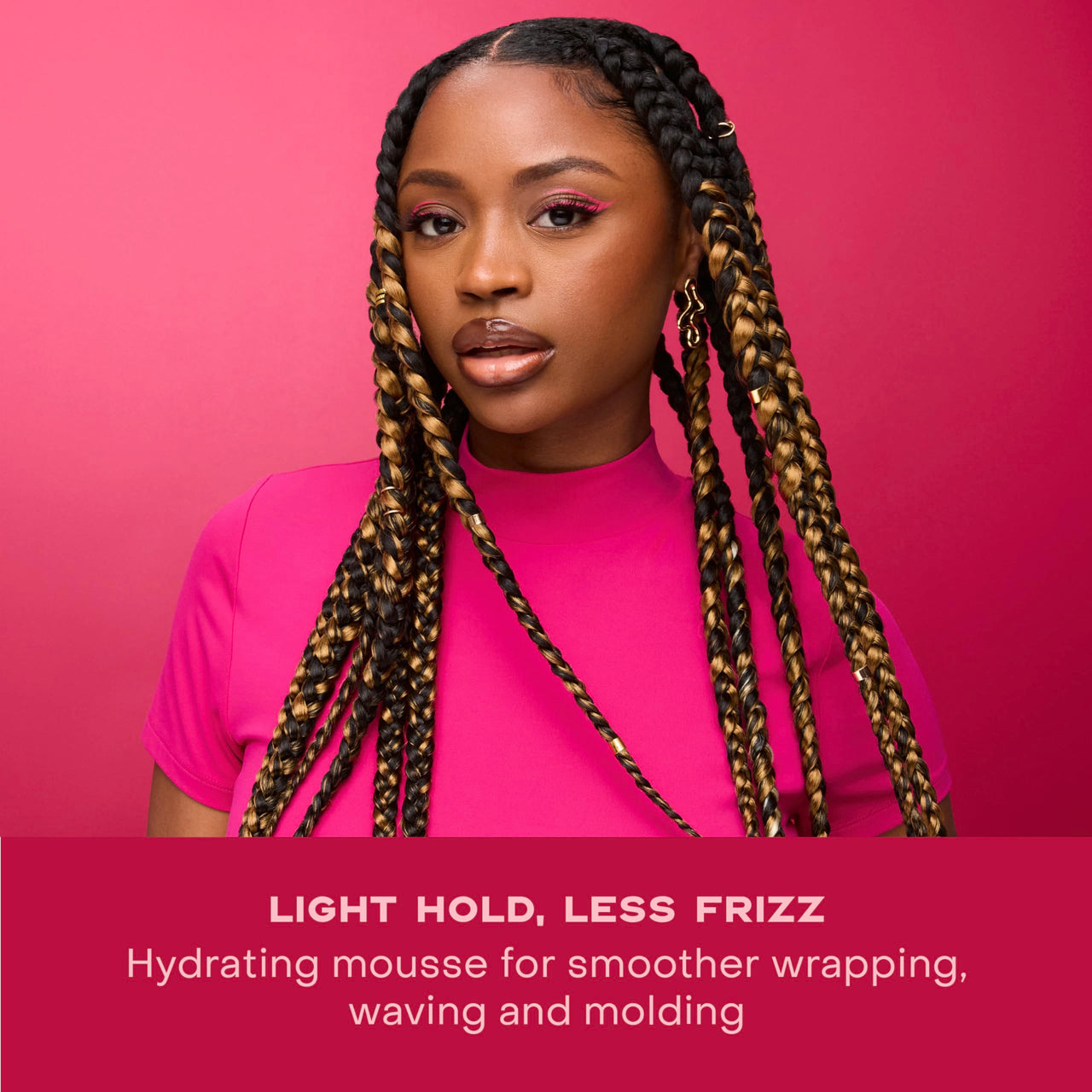 Shea Moisture Manuka Honey & Mafura Oil Wrap & Set Mousse Hydrating Made for Hold, Body, & Shine 7.5 oz