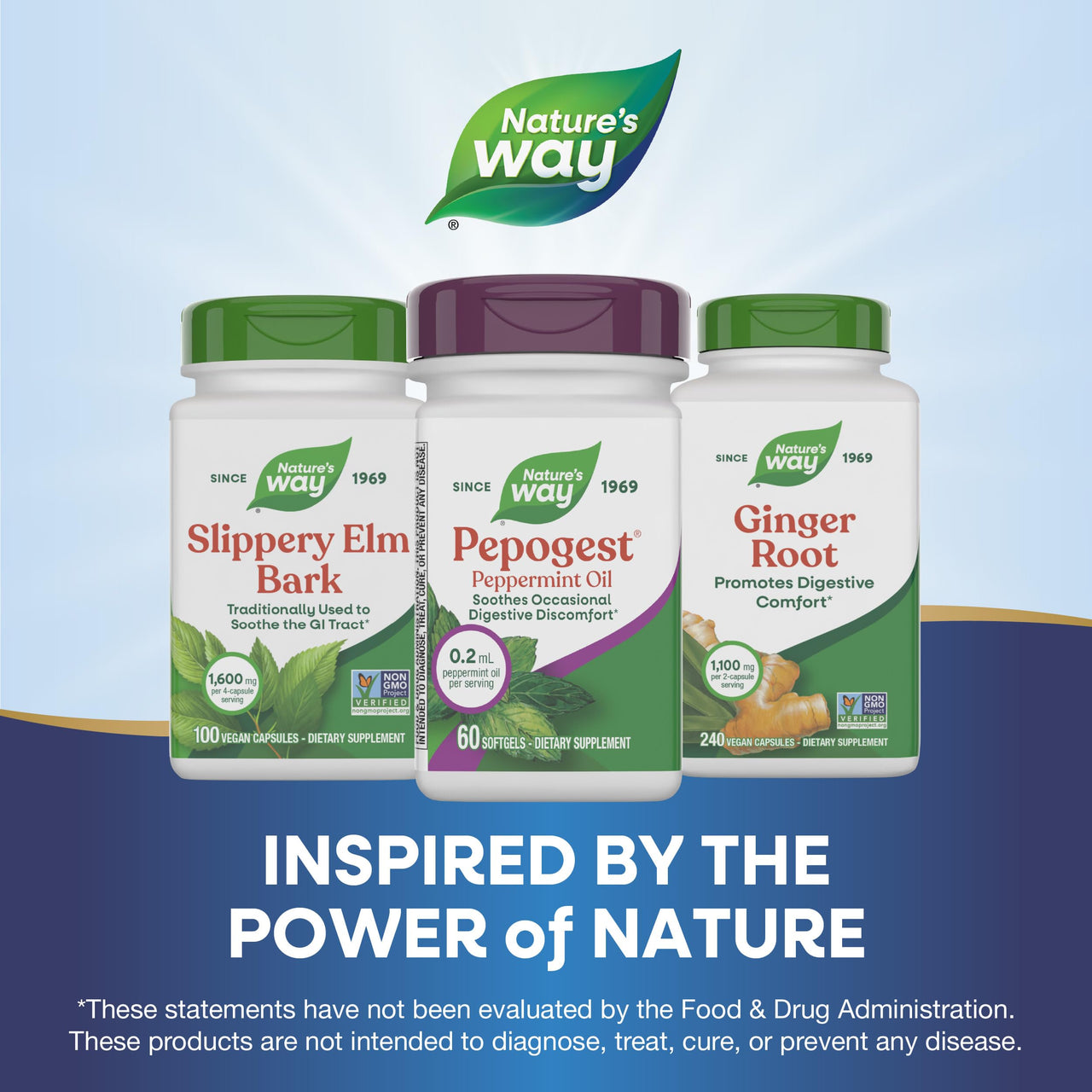 Nature's Way Pepogest Peppermint Oil, Soothes Occasional Gastrointestinal Discomfort*, Enteric Coated Peppermint Oil Softgels, 60 Softgels (Packaging May Vary)