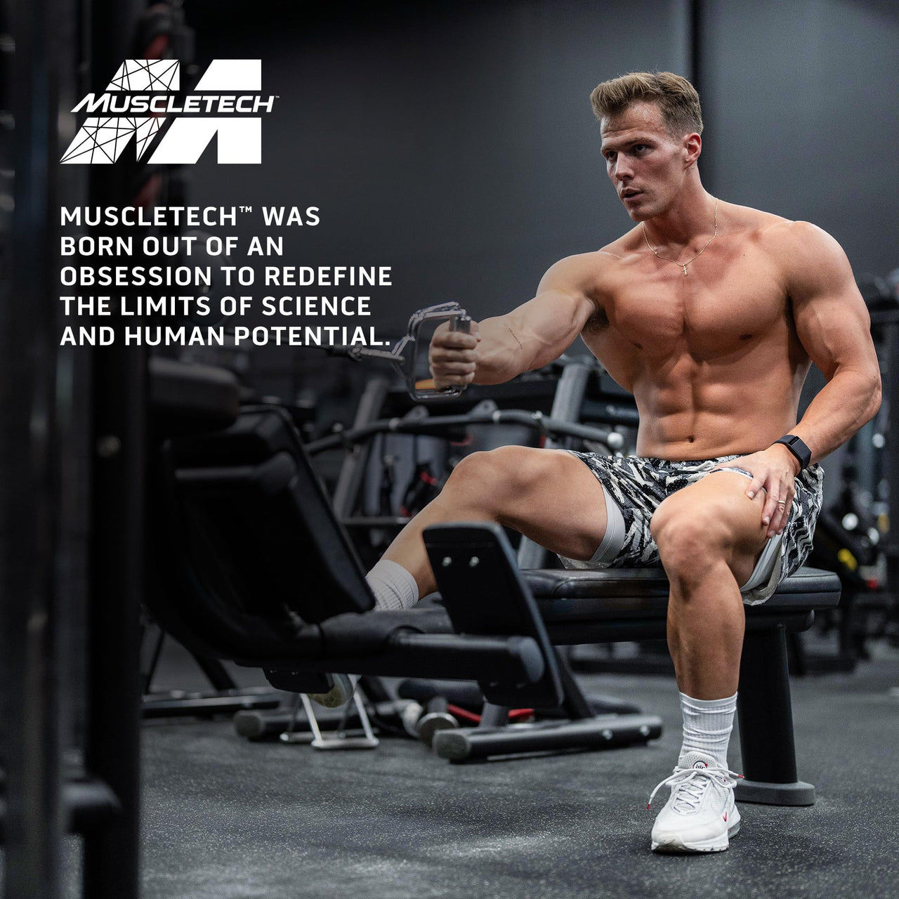 Muscletech Grass-Fed Whey Protein Powder (Triple Chocolate, 1.8LB) - Whey Protein Smoothie & Milk Shake Mix Supports Muscle Gain & Recovery - 20g of Whey Protein for Women & Men - Non-GMO, Gluten-Free
