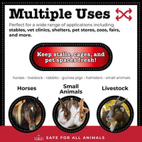 Thumbnail for Progressive Planet Stall Dry Absorbent & Deodorizer, 25lbs - Use for Stalls, Pens & Small Animal Spaces - Helps Reduce Ammonia, Enhances Hygiene, Fresher Drier Environment