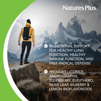 Thumbnail for NaturesPlus AgeLoss Lung Support - 90 Capsules - Vegetarian, Gluten Free - 30 Servings