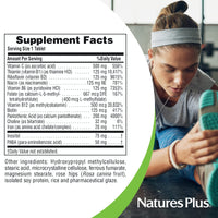 Thumbnail for NaturesPlus Ultra-Stress with Iron, Sustained Release - 30 Vegetarian Tablets - Stress Relief Supplement with B-Complex & Vitamin C - Energy Booster, Mood Enhancer - Gluten-Free - 30 Servings