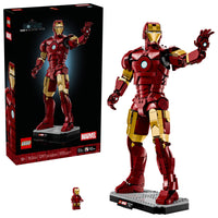 Thumbnail for LEGO Marvel Iron Man Mark 3 Collectors’ Edition Building Set - Poseable Super Hero Construction Kit W/Mark 3 Minifigure for Adults, Ages 18+ - Collectible Gift Idea for Birthdays - 76344