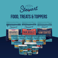 Thumbnail for Stewart 100% Chicken Liver Dog Treats, 11.5 oz Tub, ~215 Pieces, Freeze Dried Raw, Single Ingredient, 60% Protein Training Treats or Meal Topper, Grain Free, Gluten Free