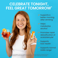 Thumbnail for Himalaya PartySmart, 12 Capsule Tube - Alcohol Breakdown Liver Support for a Better Morning After Drinking - Plant Based, Vegan, Non-GMO, Gluten Free, Clinically Studied
