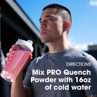 Thumbnail for Optimum Nutrition Pro Quench, 10g Clear Protein, 10g Collagen peptides & Electrolyte Powder Drink Mix, Strawberry, 20 Servings, 520 Grams (Packaging May Vary)