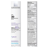 Thumbnail for La Roche-Posay Mela B3 UV Daily Sunscreen, Face Moisturizer With SPF 30 + Anti-Aging Melasyl + 5% Niacinamide, Helps Correct & Protect From Sun Damage, Face Sunscreen With No White Cast, 40ML
