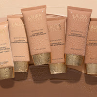 Thumbnail for LAURA GELLER NEW YORK Quench-n-Tint Hydrating Foundation - Medium/Deep - Sheer to Light Buildable Coverage - Natural Glow Finish - Lightweight Formula with Hyaluronic Acid