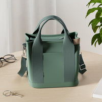 Thumbnail for Small Tote Bag with Zipper Tote Bag for Women Canvas Crossbody Bag Shoulder Bag Satchel Hobo Bag Messenger Bag 2024
