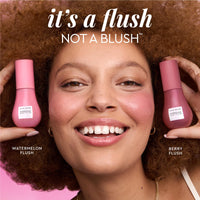 Thumbnail for Glow Recipe Niacinamide Dewy Flush Tinted Serum - 100% Glowy Skincare Makeup to Smooth, Hydrate & Brighten - Liquid Korean Makeup with Buildable, Warm Berry Plum Tint - Berry Flush (0.4 oz)
