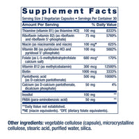 Thumbnail for Life Extension Bioactive Complete B-Complex, Heart, Brain and Nerve Support, Healthy Energy, Metabolism, Complete B Complex, 60 Vegetarian Capsules