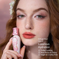 Thumbnail for Flower Knows Midsummer Fairytales Coating Lip Lacquer,Glowy Non-Fading Lip Gloss,Hydrating Tinted Lip Oil for Girls&Women,Vegan & Cruelty Free,0.17Fl Oz(G01 Alice)