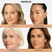 Thumbnail for IT Cosmetics CC+ Cream (Medium) - Natural Full Coverage Foundation With SPF 50+, Color Corrector & Anti-Aging Hydrating Serum, Hyaluronic Acid + Peptides, Lightweight - 1.08 fl oz