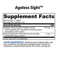 Thumbnail for BioTRUST Ageless Sight, Blue Light Protection, Promotes Optimal Eye Health, Visual Performance and Brain Health, Support for Digital Eye Strain, Non-GMO, Gluten-Free, 30 Soft gels