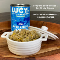 Thumbnail for Lucy Pet Products Kettle Creations Duck Dog Stew Recipe in Gravy 12.5oz, 12 Count (Pack of 1)